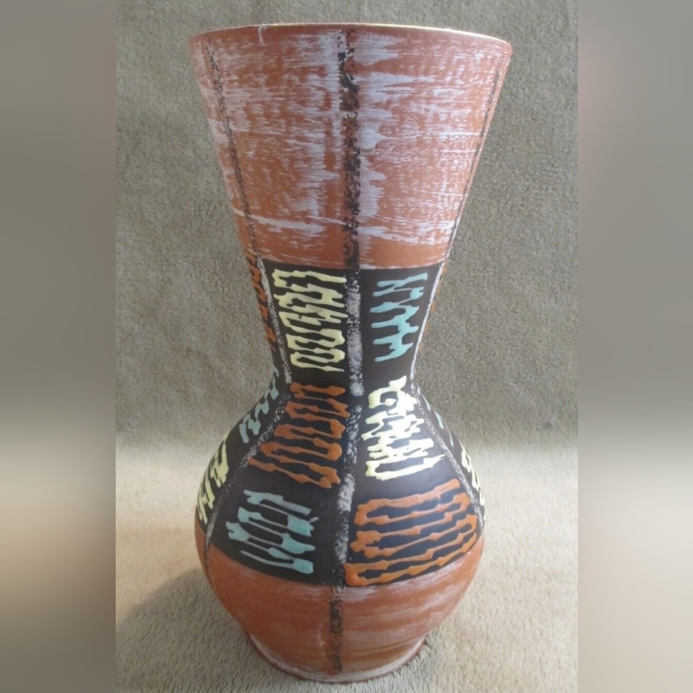 Vintage Austrian Steatit Osterr Edelkeramik GK Hallein Pottery Vase - Preowned